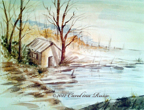 Cabin on the lake sm