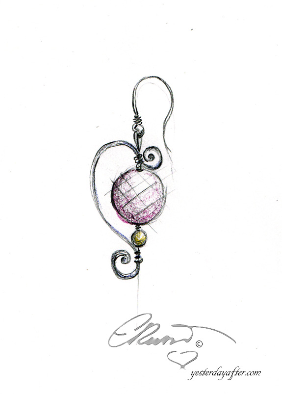 Rose Quartz mpearl earrings2_A