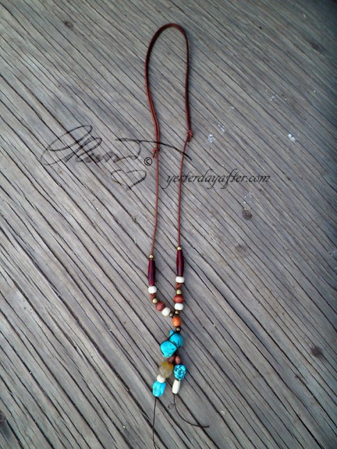 Protective energy talisman necklace