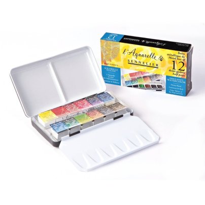Sennelier Watercolors Travel Box