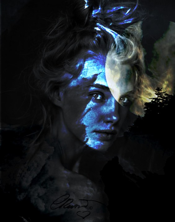 Portrait #5 - Light and Darkness