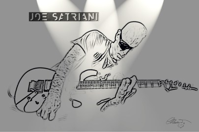 Joe Satriani 2015 Artist Carolina Russo