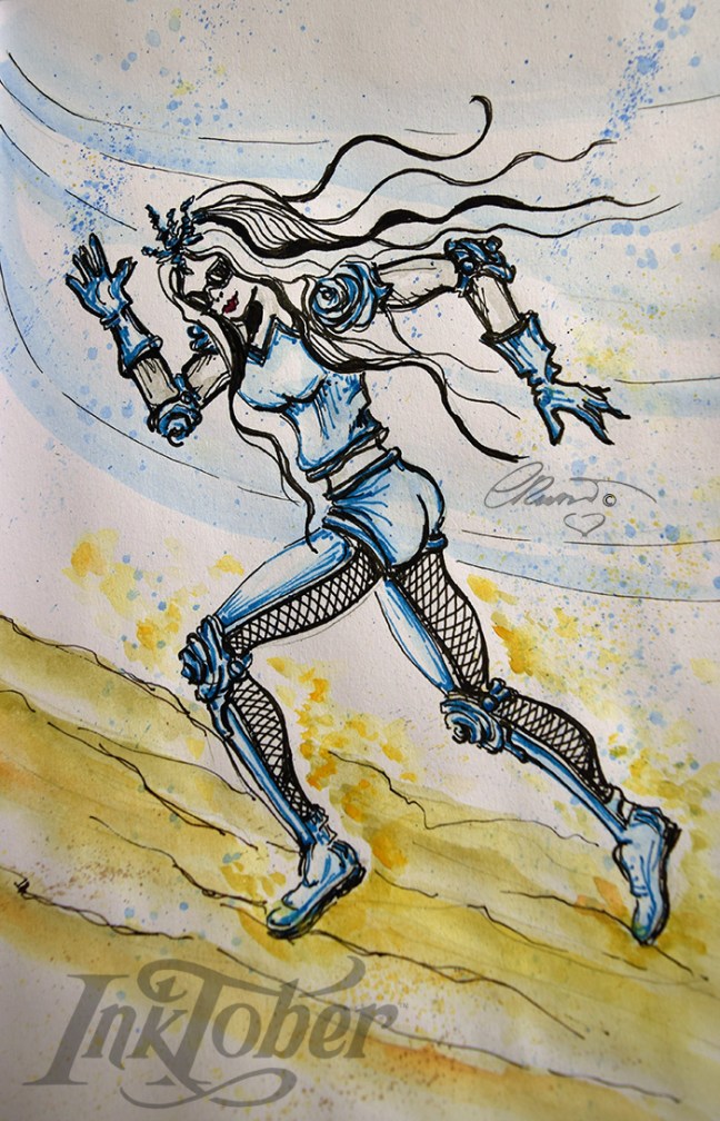 Day #18 - ESCAPE - InkTober 2016 ©Carolina Russo