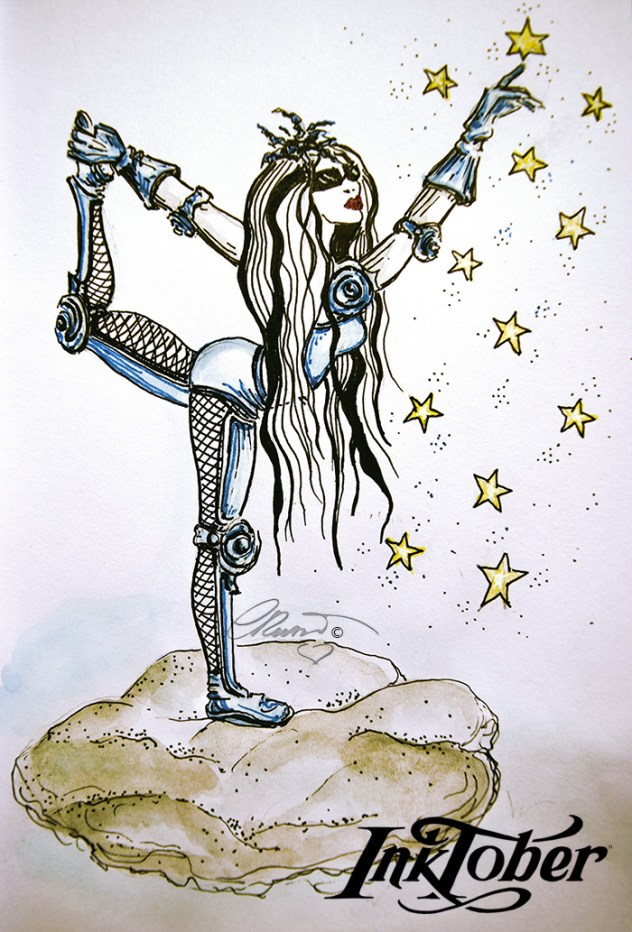 Day #24 ONE DOZEN - InkTober 2016 ©Carolina Russo