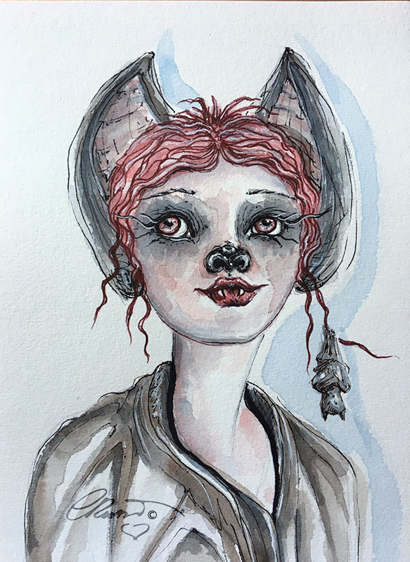 MabsDrawlloweenClub -  Inktober2017