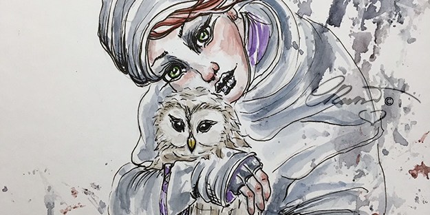 INKTOBER-MabsDrawlloweenClub 2018