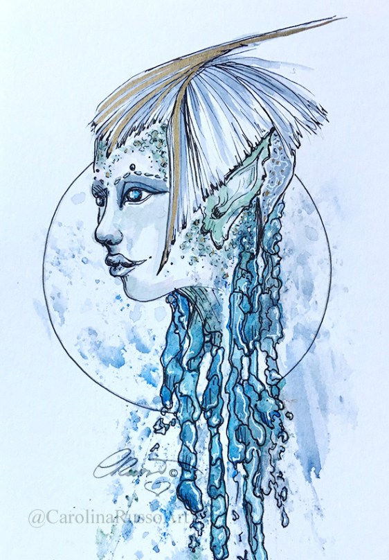 INKTOBER-MabsDrawlloweenClub 2018