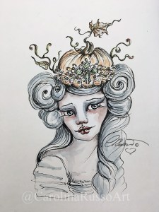 INKTOBER-MabsDrawlloweenClub 2018