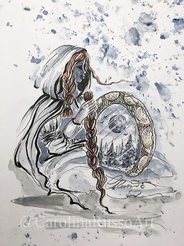 INKTOBER-MabsDrawlloweenClub 2018