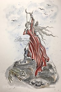 INKTOBER-MabsDrawlloweenClub 2018