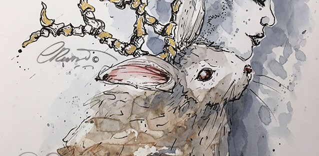 INKTOBER - MabsDrawlloweenClub 2018