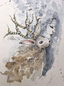 INKTOBER - MabsDrawlloweenClub 2018