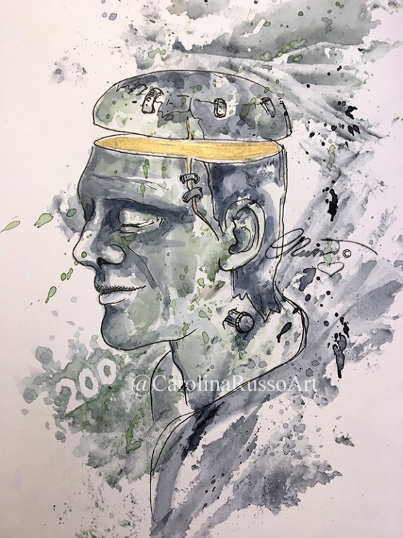 INKTOBER-MabsDrawlloweenClub 2018