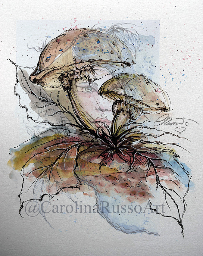 INKTOBER-MabsDrawlloweenClub 2018