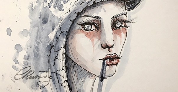 INKTOBER-MabsDrawlloweenClub 2018