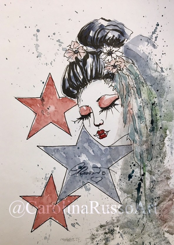 INKTOBER-MabsDrawlloweenClub 2018