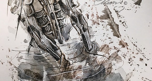 INKTOBER-MabsDrawlloweenClub 2018