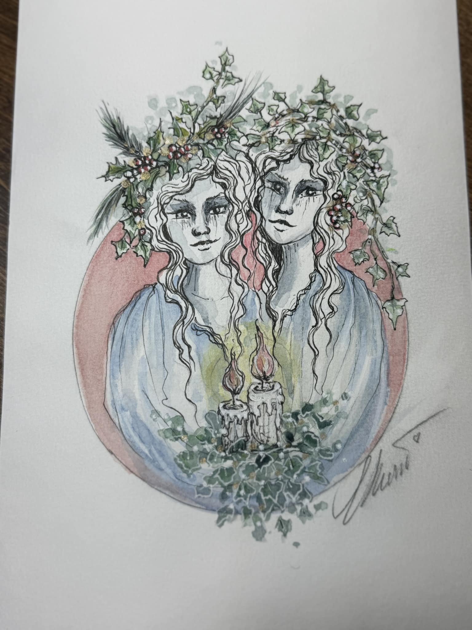 Day 11 Ivy_Day12 Candlelight